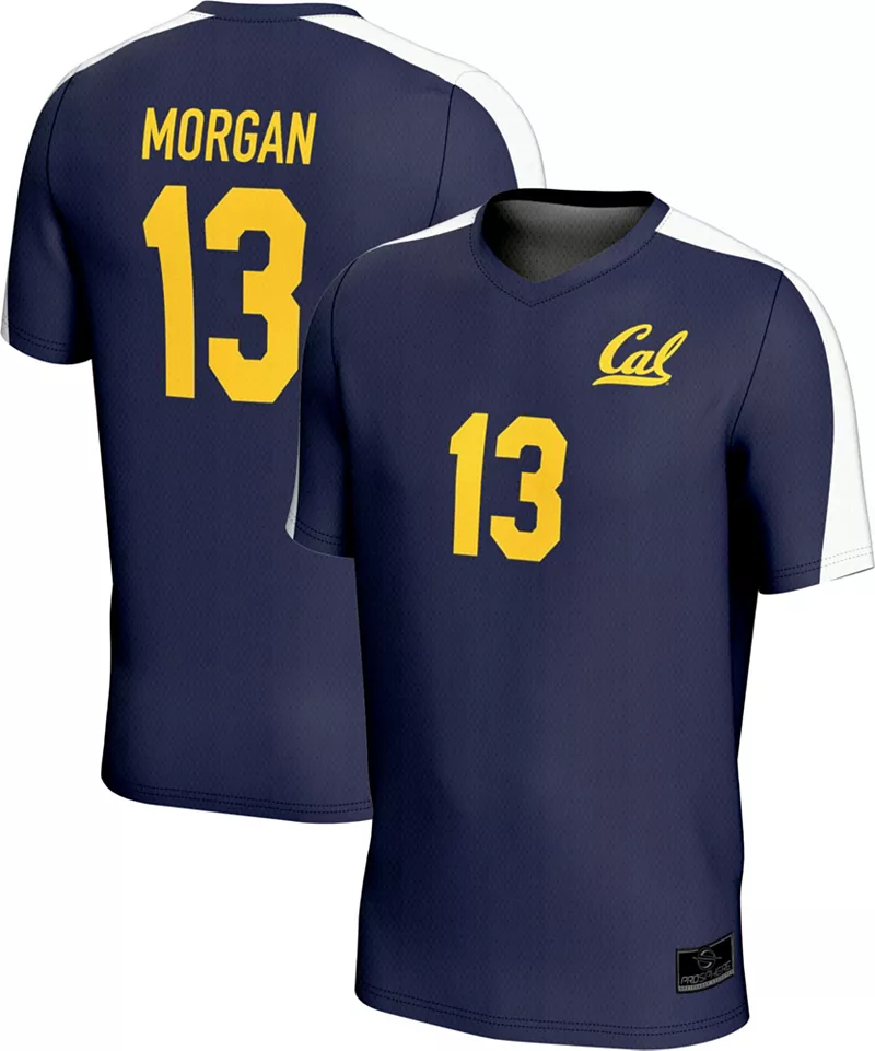 Футбольная майка ProSphere Youth Cal Golden Bears # 13 Navy Alex Morgan, полностью сублимированная, возвратная копия
Футбольная майка ProSphere Youth Cal Golden Bears # 13 Navy Alex Morgan, полностью сублимированная, возвратная копия