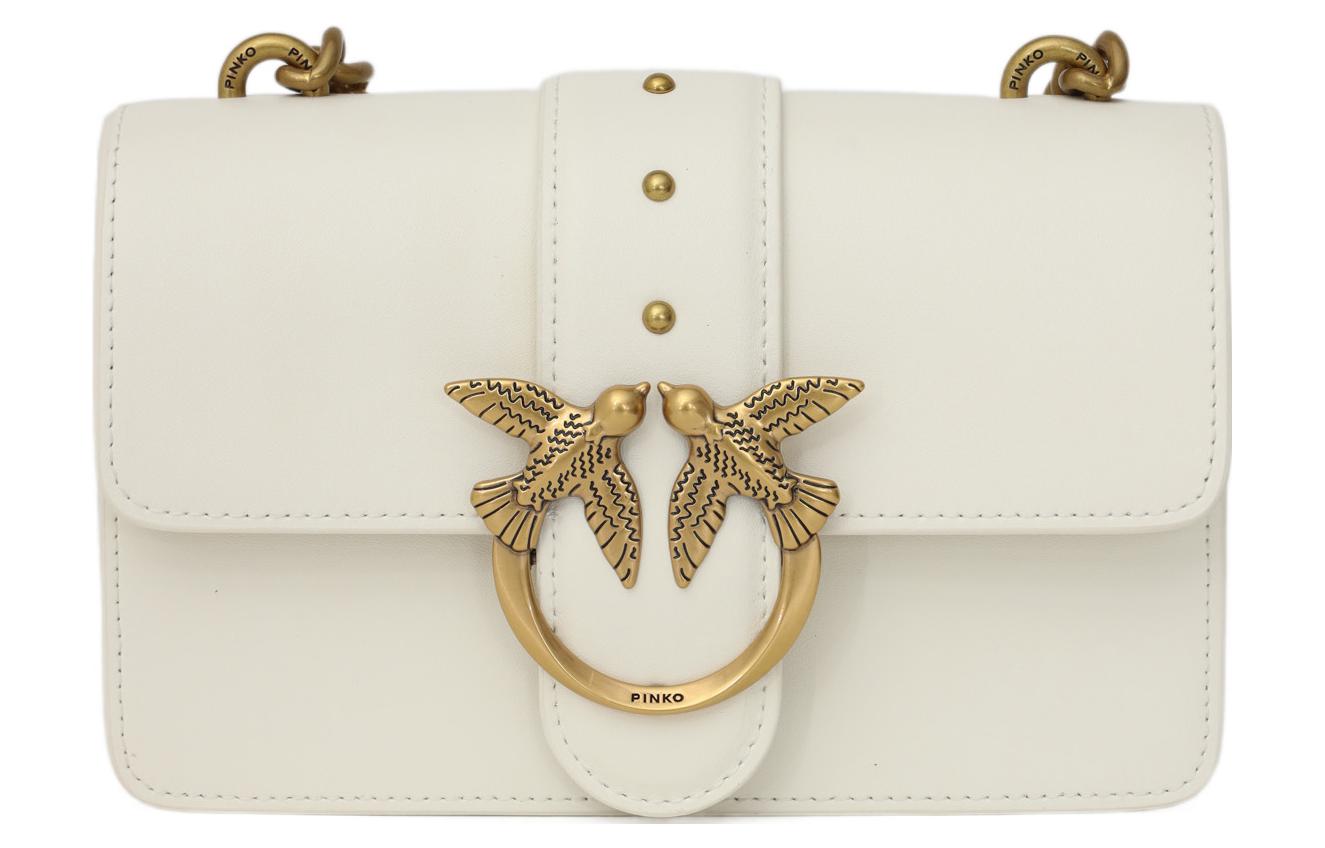 Просто кожаная сумка через плечо Grain для женщин белый PINKO, Set (Bag+Dust Bag)
Просто кожаная сумка через плечо Grain для женщин белый PINKO, Set (Bag+Dust Bag)