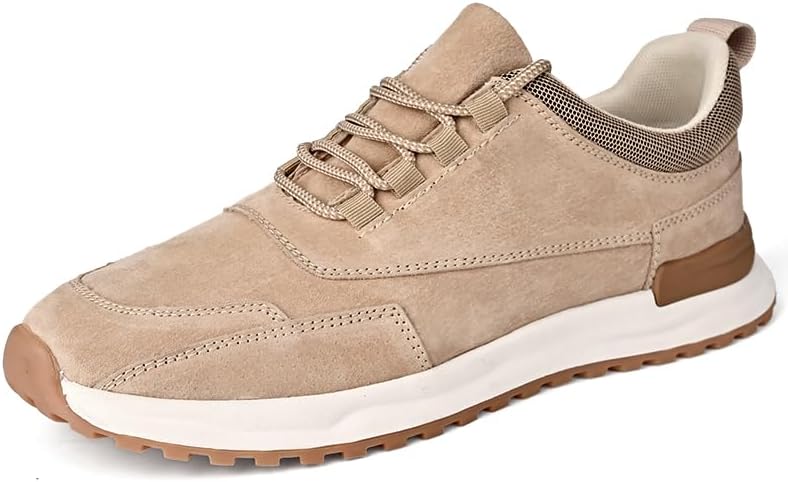 Мужская обувь, модные туфли из натуральной кожи, удобные повседневные туфли, спортивные кроссовки для мужчин Sfwarmart, бежевый/песочный
Мужская обувь, модные туфли из натуральной кожи, удобные повседневные туфли, спортивные кроссовки для мужчин Sfwarmart, бежевый/песочный