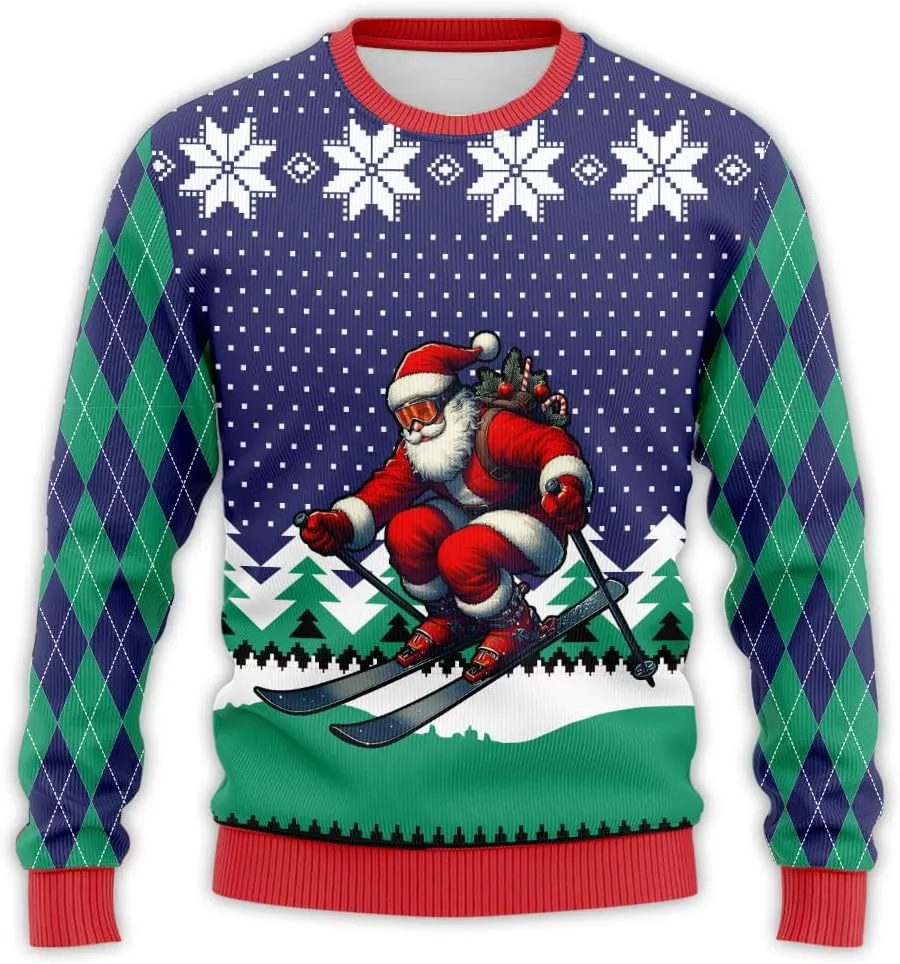 Свитер Santa Sport Ugly Christmas для женщин и мужчин, Mr Claus HANZSPROUT
Свитер Santa Sport Ugly Christmas для женщин и мужчин, Mr Claus HANZSPROUT