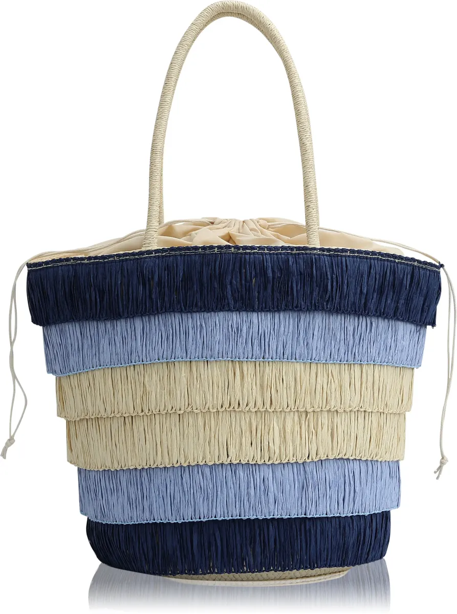 Сумка через плечо COLLEZIONE ALESSANDRO "Tenerife", из соломы, синий
Сумка через плечо COLLEZIONE ALESSANDRO "Tenerife", из соломы, синий