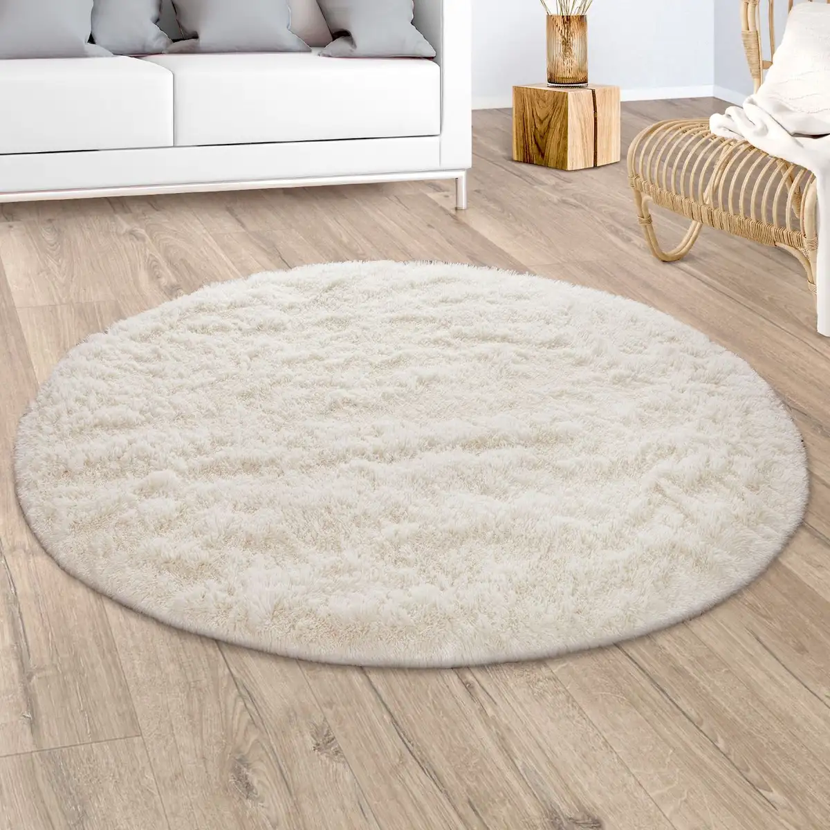 Ковер Paco Home с высоким ворсом "Silky 591", круглый, однотонный, особенно мягкий и приятный Ø 200 см, цвет elfenbeinfarben
Ковер Paco Home с высоким ворсом "Silky 591", круглый, однотонный, особенно мягкий и приятный Ø 200 см, цвет elfenbeinfarben