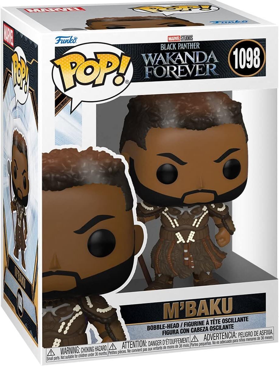 Фигурка Funko POP! Marvel: Black Panther: Wakanda Forever - M'Baku Funko Vinyl Figure (Bundled with Compatible Box Prote 
Фигурка Funko POP! Marvel: Black Panther: Wakanda Forever - M'Baku Funko Vinyl Figure (Bundled with Compatible Box Prote