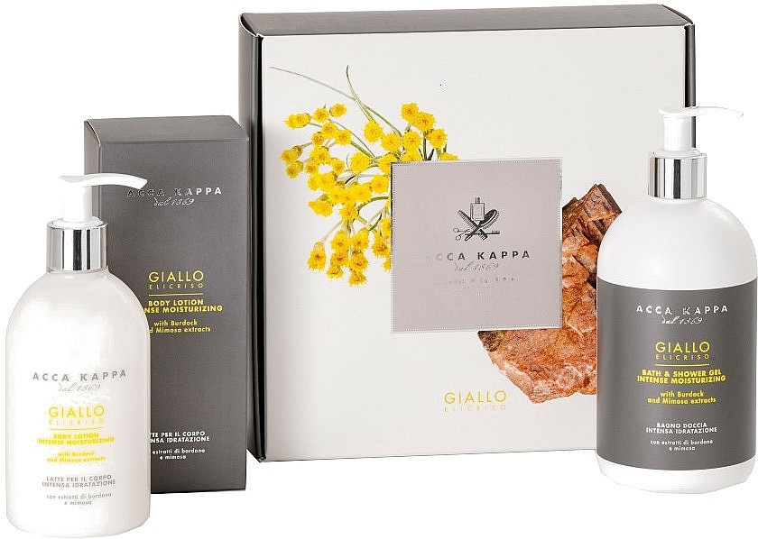 Парфюмерный набор Acca Kappa Giallo Elicriso
Парфюмерный набор Acca Kappa Giallo Elicriso