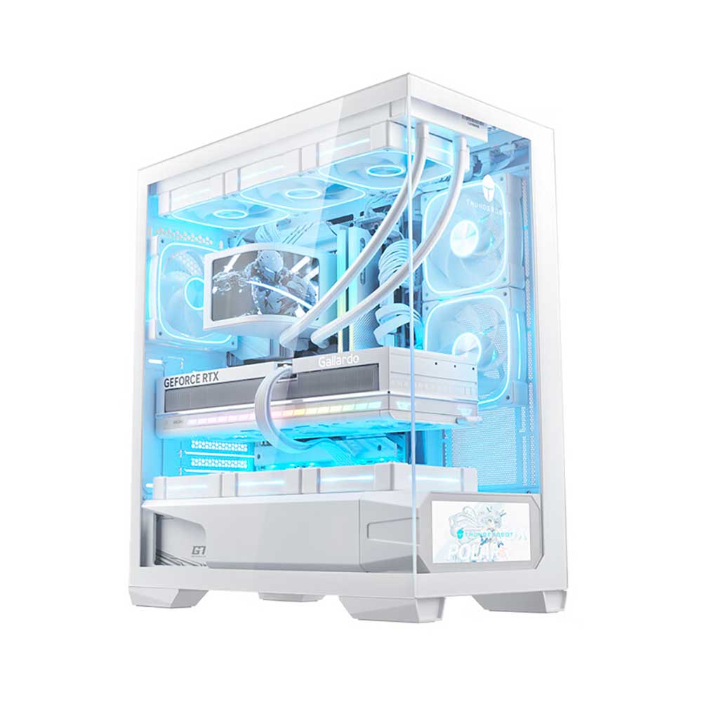 Корпус ThundeRobot Black Warrior, ATX, 6.2" screen, Mid Tower, белый
Корпус ThundeRobot Black Warrior, ATX, 6.2" screen, Mid Tower, белый