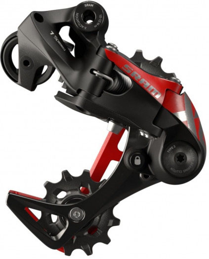 Задний переключатель SRAM X01 DH 7-скоростной Type 3.0
Задний переключатель SRAM X01 DH 7-скоростной Type 3.0