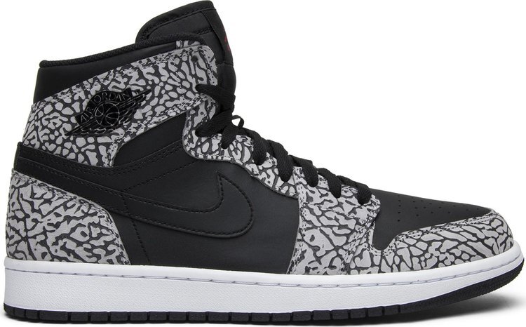 Кроссовки Air Jordan 1 Retro High Black Elephant, черный
Кроссовки Air Jordan 1 Retro High Black Elephant, черный