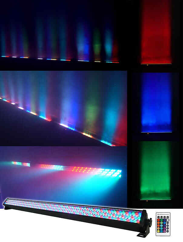 Rockville ROCKSTRIP 252 LED 5 Channel DMX RGB Color Strip DJ Wash Up Light Bar
Rockville ROCKSTRIP 252 LED 5 Channel DMX RGB Color Strip DJ Wash Up Light Bar