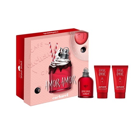Cacharel Amor Amor Women's Eau de Parfum Подарочный набор 1,7 жидких унций спрея с 2 упаковками лосьона для тела
Cacharel Amor Amor Women's Eau de Parfum Подарочный набор 1,7 жидких унций спрея с 2 упаковками лосьона для тела
