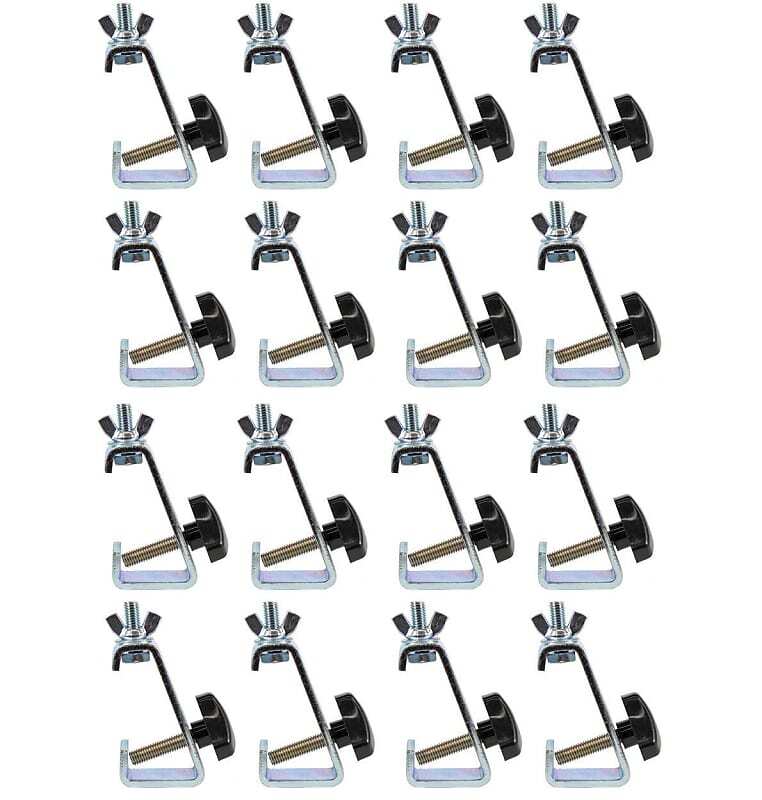 (16) Струбцина Dura Clamp от American DJ Heavy Duty для фермы Light Bridge One Sys 1/2 дюйма (16) DURA CLAMP
(16) Струбцина Dura Clamp от American DJ Heavy Duty для фермы Light Bridge One Sys 1/2 дюйма (16) DURA CLAMP