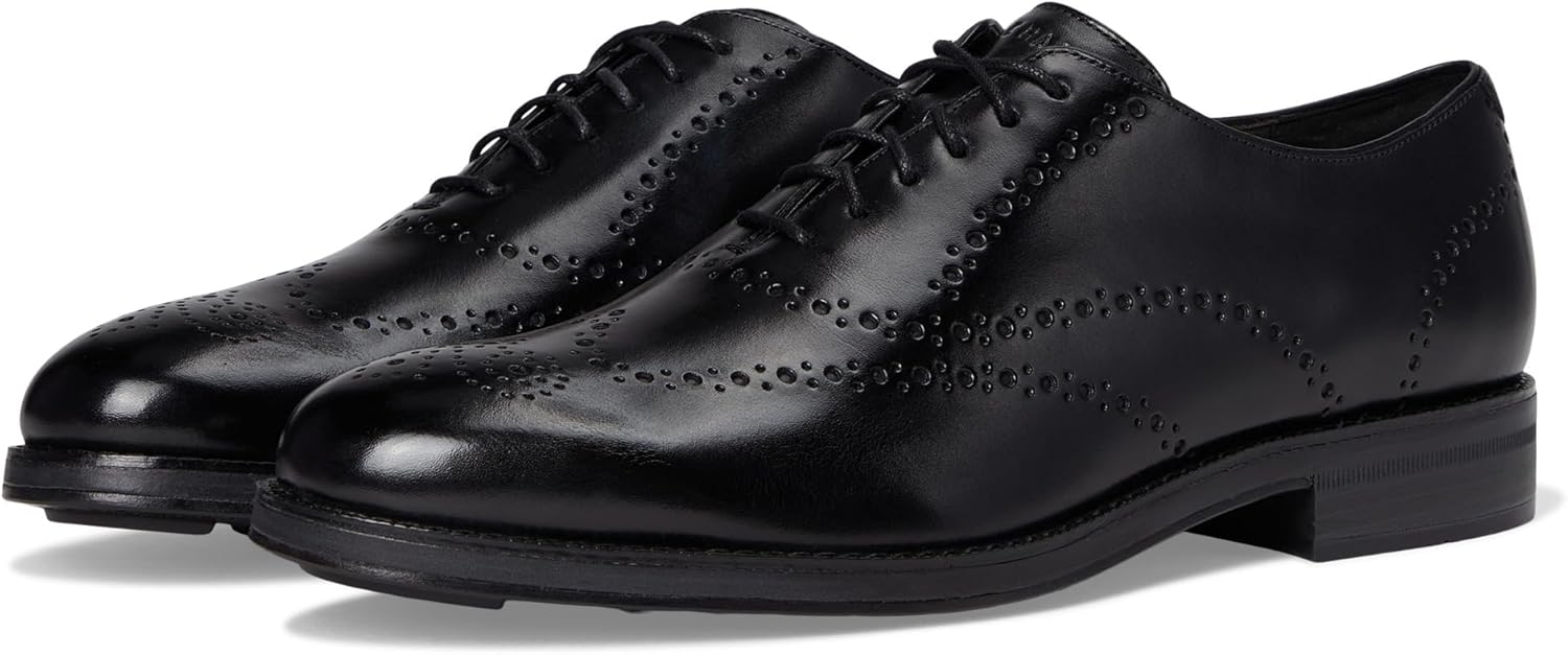Мужские оксфорды Cole Haan Ledley Grand с брогированием, черный
Мужские оксфорды Cole Haan Ledley Grand с брогированием, черный