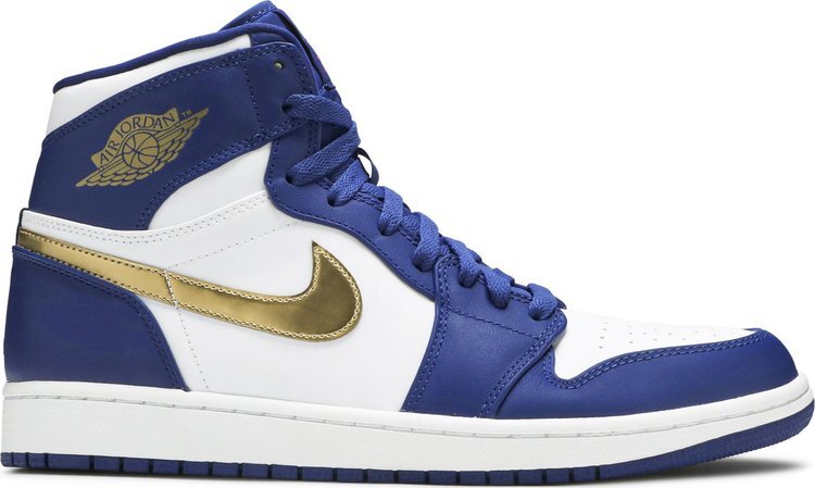 Кроссовки Air Jordan 1 Retro High Gold Medal, синий
Кроссовки Air Jordan 1 Retro High Gold Medal, синий