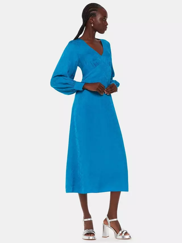 Платье Whistles Petite Serpent Jacquard Midi, синий
Платье Whistles Petite Serpent Jacquard Midi, синий