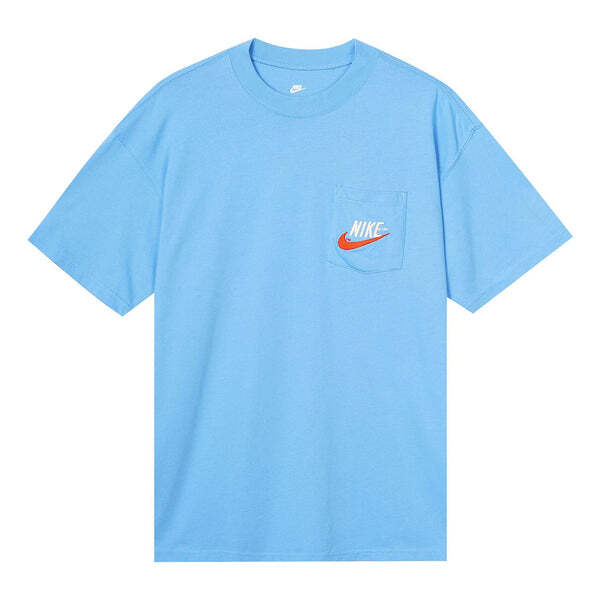 Футболка Men's Nike Sportswear Casual Sports Breathable Back Large Logo Round Neck Short Sleeve University Blue T-Shirt, мультиколор
Футболка Men's Nike Sportswear Casual Sports Breathable Back Large Logo Round Neck Short Sleeve University Blue T-Shirt, мультиколор