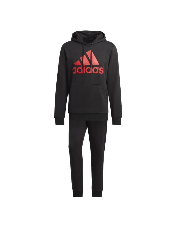 Adidas Спортивный костюм черно-красного цвета
Adidas Спортивный костюм черно-красного цвета