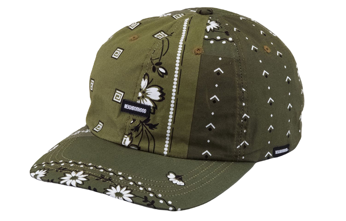 NEIGHBORHOOD Бейсболка унисекс зеленая, Green
NEIGHBORHOOD Бейсболка унисекс зеленая, Green