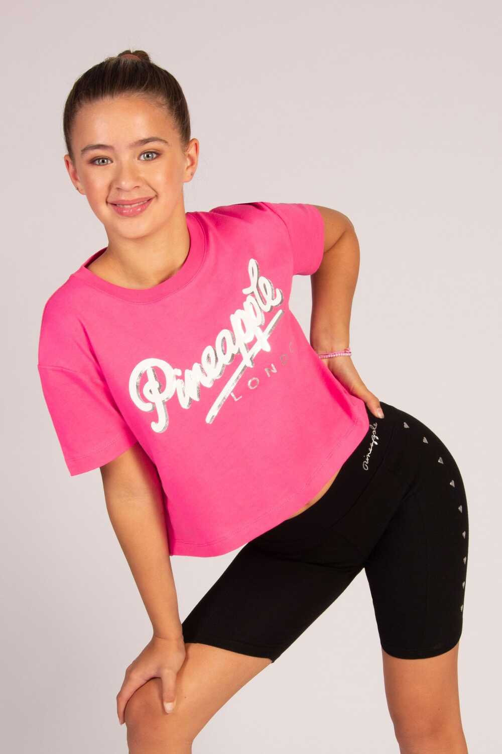 Футболка London crop для девочек Pineapple, розовый
Футболка London crop для девочек Pineapple, розовый