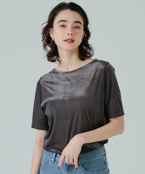 Coca(coca) Футболка с коротким рукавом, двухсторонний велюр, Coca
Coca(coca) Футболка с коротким рукавом, двухсторонний велюр, Coca