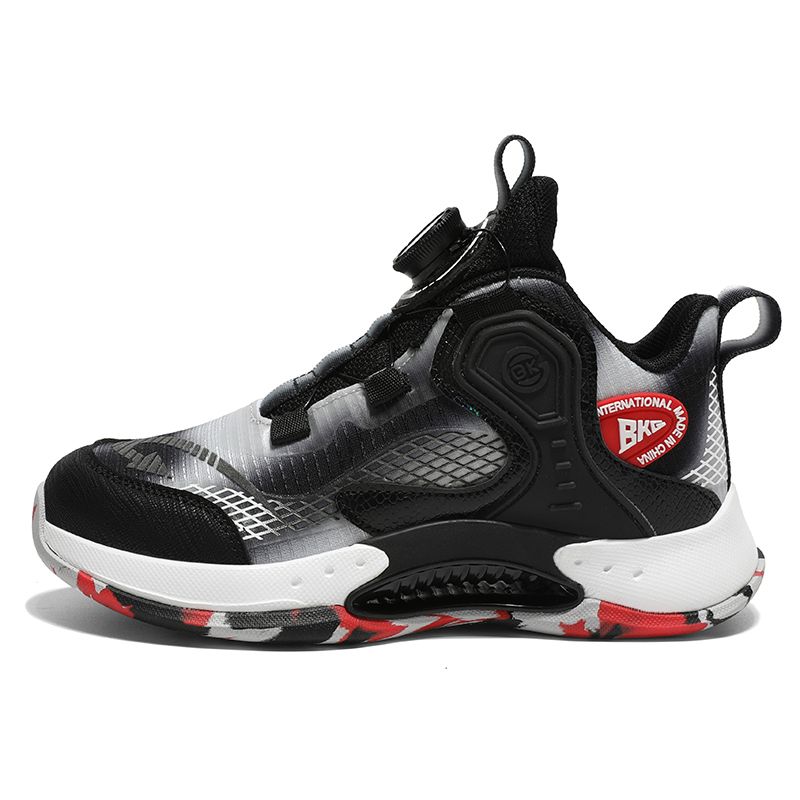 Низкие детские баскетбольные кроссовки для детей BKG, черный/серый/красный
Низкие детские баскетбольные кроссовки для детей BKG, черный/серый/красный