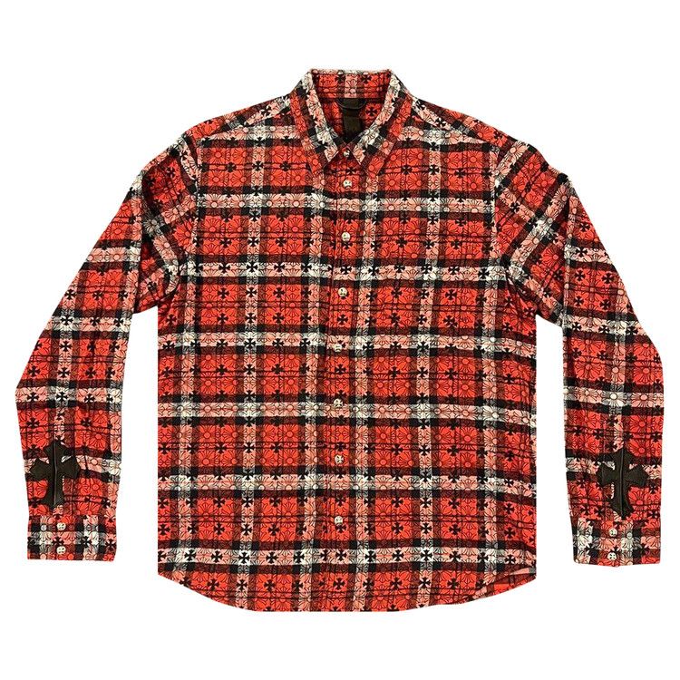 Топ Chrome Hearts Monogram Cross Flannel, Red/Plaid
Топ Chrome Hearts Monogram Cross Flannel, Red/Plaid