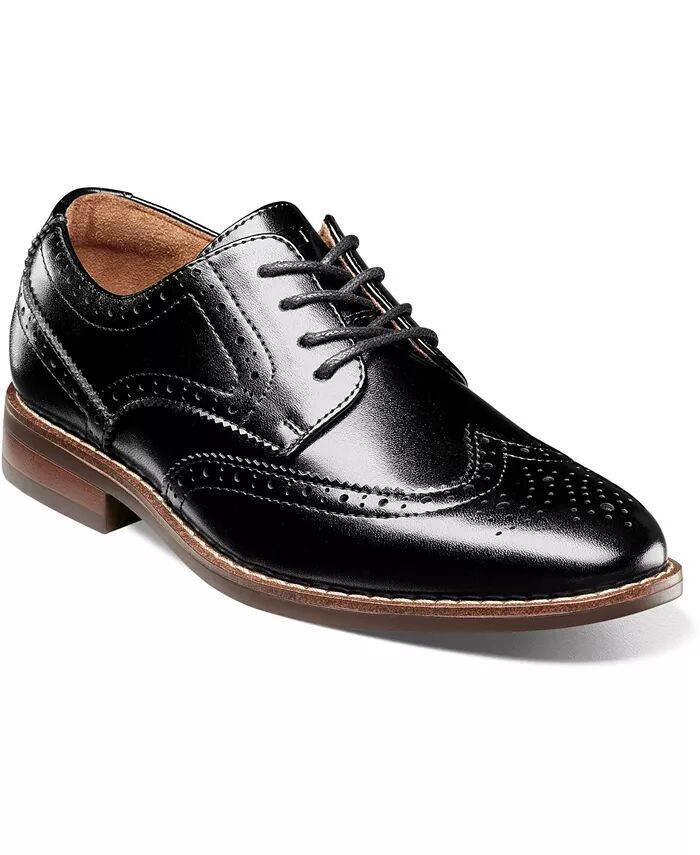 Оксфорды Rucci Junior для мальчиков для малышей с крылышками Florsheim, черный
Оксфорды Rucci Junior для мальчиков для малышей с крылышками Florsheim, черный