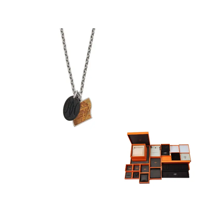 HERMES Позолоченное ожерелье мужское silver
HERMES Позолоченное ожерелье мужское silver