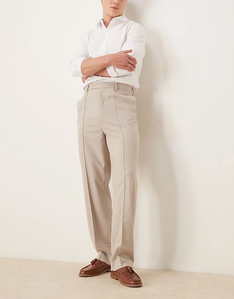 Элегантные прямые брюки с высокой талией и защипами в каменном цвете ASOS DESIGN
Элегантные прямые брюки с высокой талией и защипами в каменном цвете ASOS DESIGN