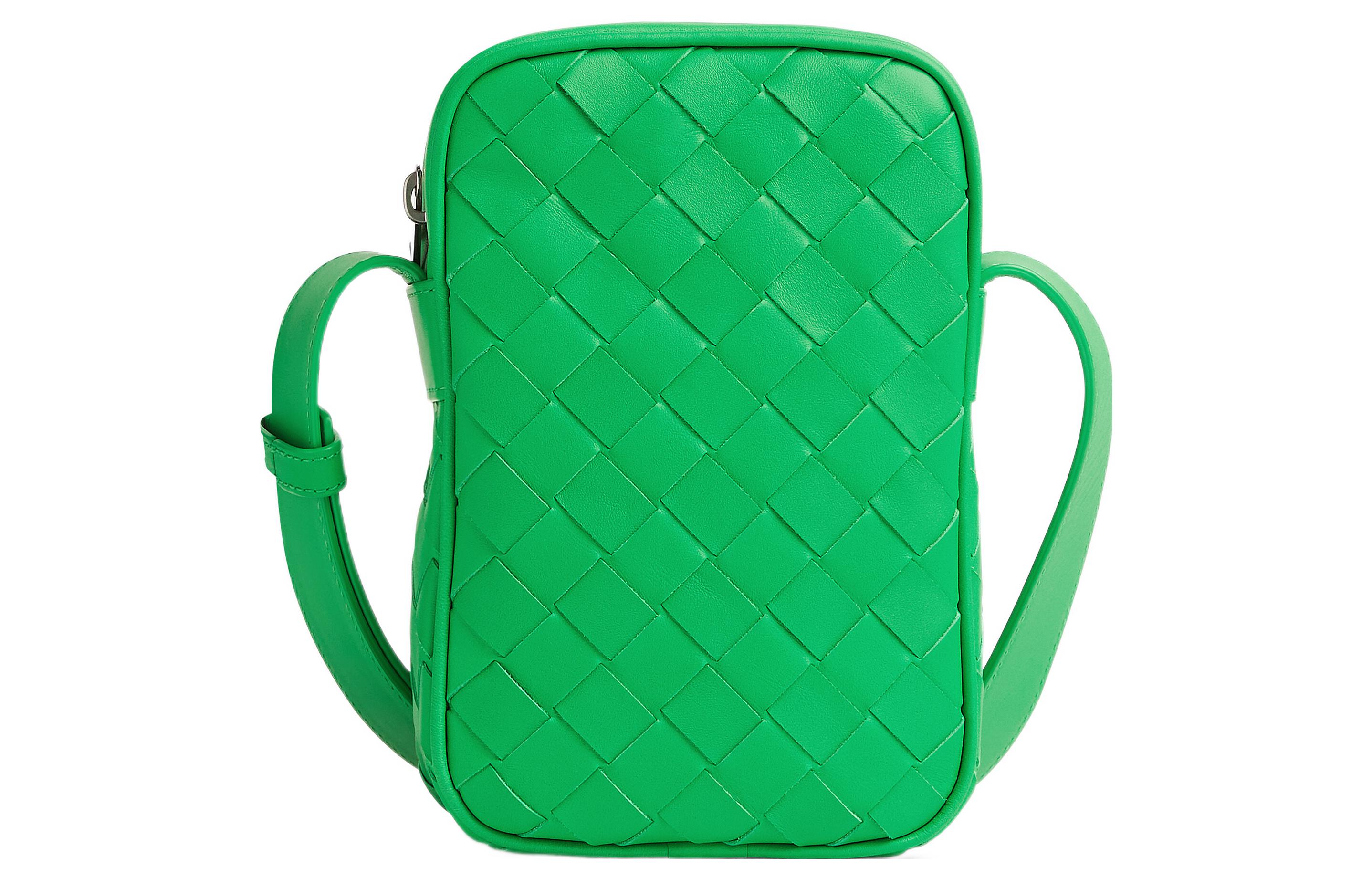 Bottega Veneta Кожаный чехол для телефона через плечо мужской Поперечный зеленый Попугай
Bottega Veneta Кожаный чехол для телефона через плечо мужской Поперечный зеленый Попугай