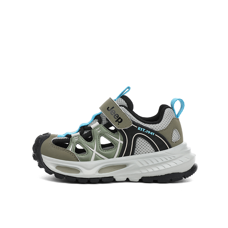 Детские сандалии с амортизацией и воздухопроницаемостью, низкие Jeep, зеленый
Детские сандалии с амортизацией и воздухопроницаемостью, низкие Jeep, зеленый