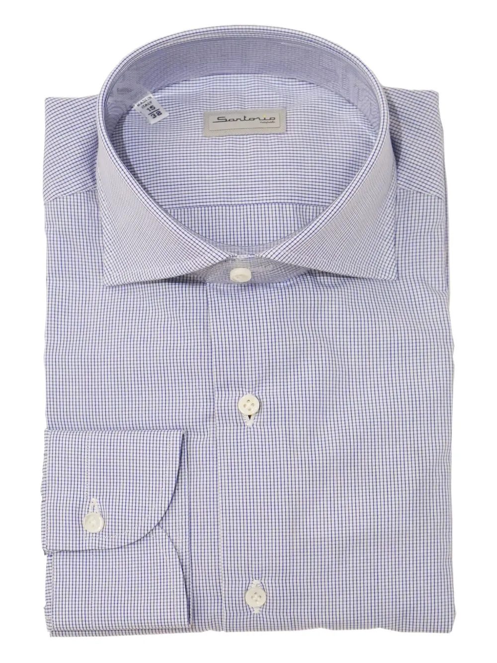 Рубашка в мелкую клетку SARTORIO NAPOLI, синий
Рубашка в мелкую клетку SARTORIO NAPOLI, синий
