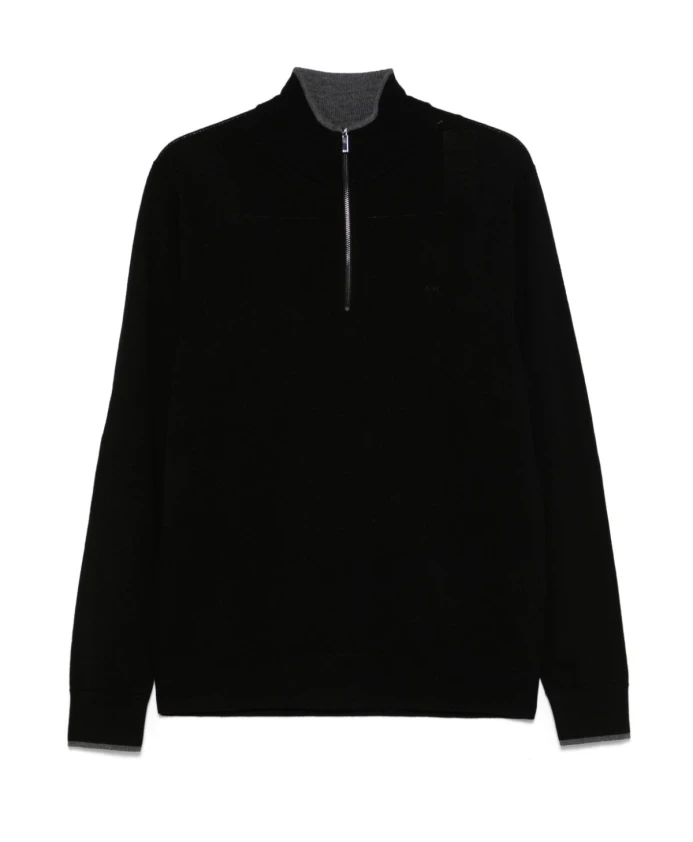 Черный шерстяной свитер с вышитым логотипом. Michael Kors, черный
Черный шерстяной свитер с вышитым логотипом. Michael Kors, черный