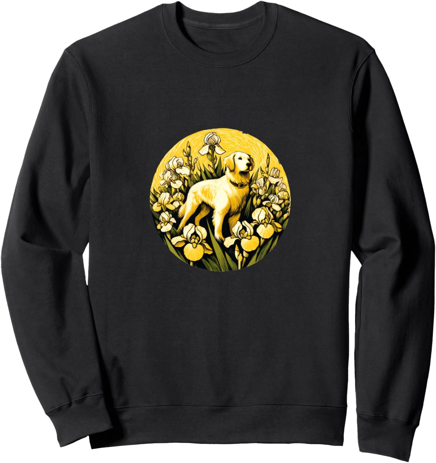 Толстовка с изображением золотистого ретривера и цветочным венком Golden Retriever Art Bubb
Толстовка с изображением золотистого ретривера и цветочным венком Golden Retriever Art Bubb