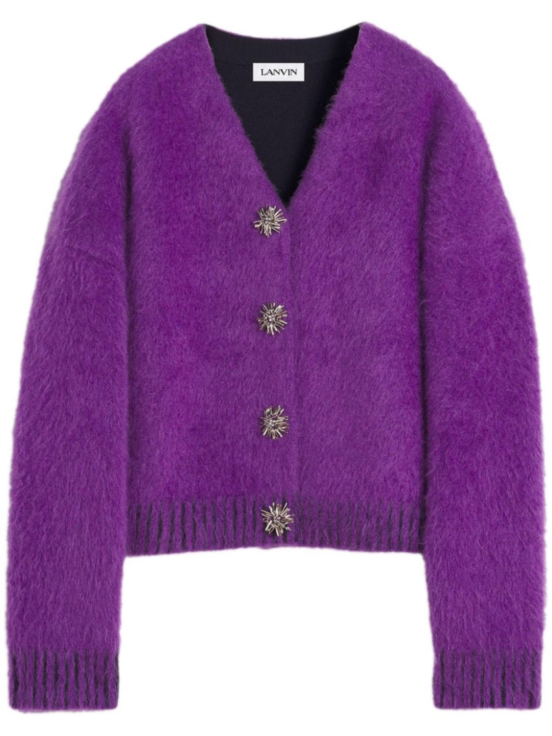 Кардиган Lanvin с эффектом начеса, фиолетовый
Кардиган Lanvin с эффектом начеса, фиолетовый