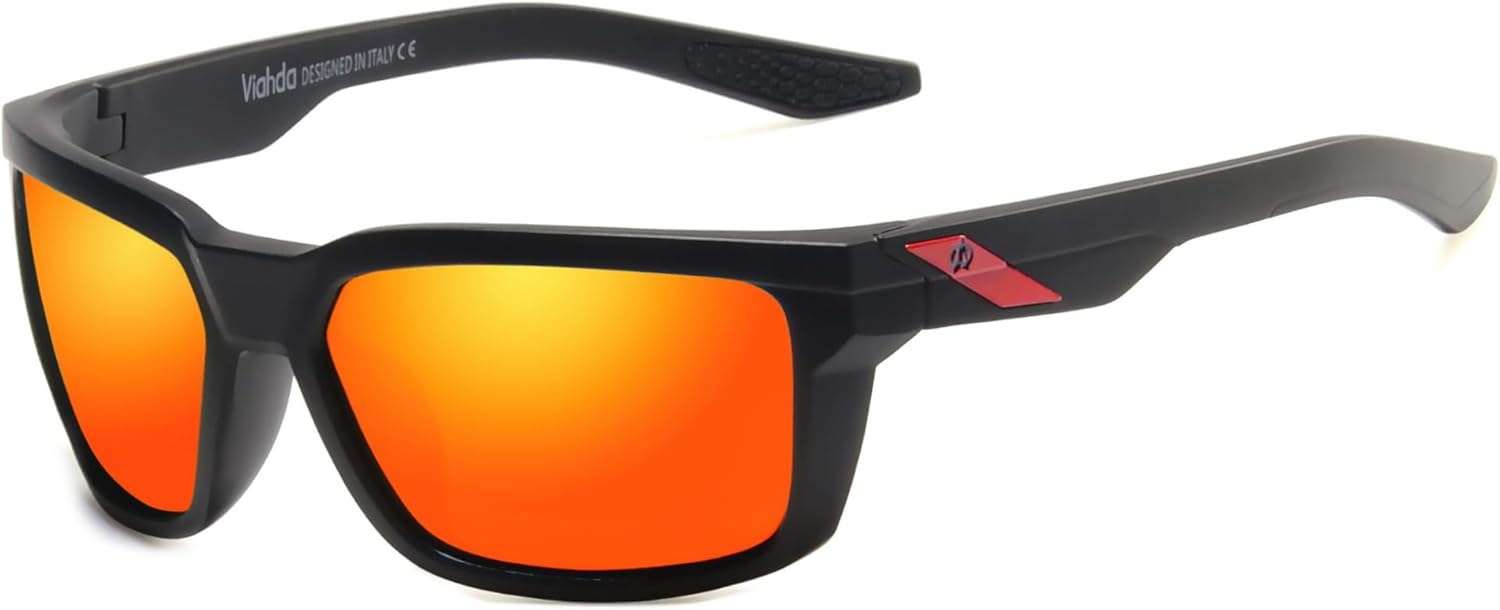 Поляризованные солнцезащитные очки с обтекаемой формой для занятий спортом на открытом воздухе: для мужчин, для велоспорта, бега, рыбалки, для женщин 4201 VIAHDA, Black/Red
Поляризованные солнцезащитные очки с обтекаемой формой для занятий спортом на открытом воздухе: для мужчин, для велоспорта, бега, рыбалки, для женщин 4201 VIAHDA, Black/Red