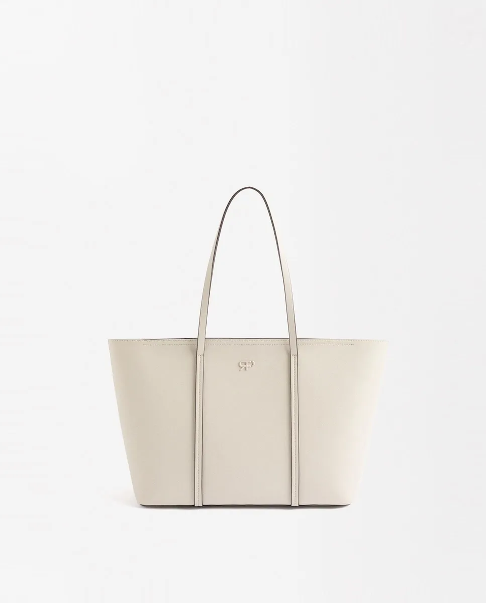 Сумка-шоппер с текстурой и гладкой молнией Parfois, белый
Сумка-шоппер с текстурой и гладкой молнией Parfois, белый