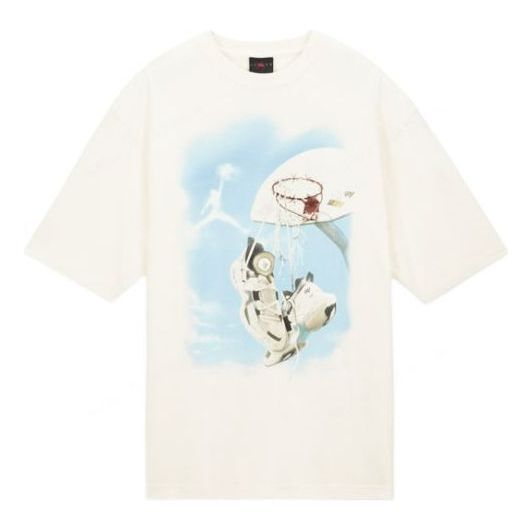 Футболка Men's Air Jordan x HTG Crossover Cartoon Printing Round Neck Short Sleeve Us Edition Light Ivory T-Shirt, мультиколор
Футболка Men's Air Jordan x HTG Crossover Cartoon Printing Round Neck Short Sleeve Us Edition Light Ivory T-Shirt, мультиколор