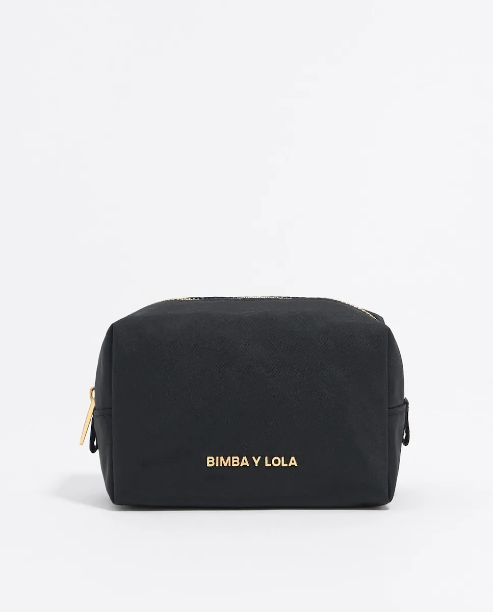 Женская нейлоновая косметичка на молнии Bimba y Lola, черный
Женская нейлоновая косметичка на молнии Bimba y Lola, черный