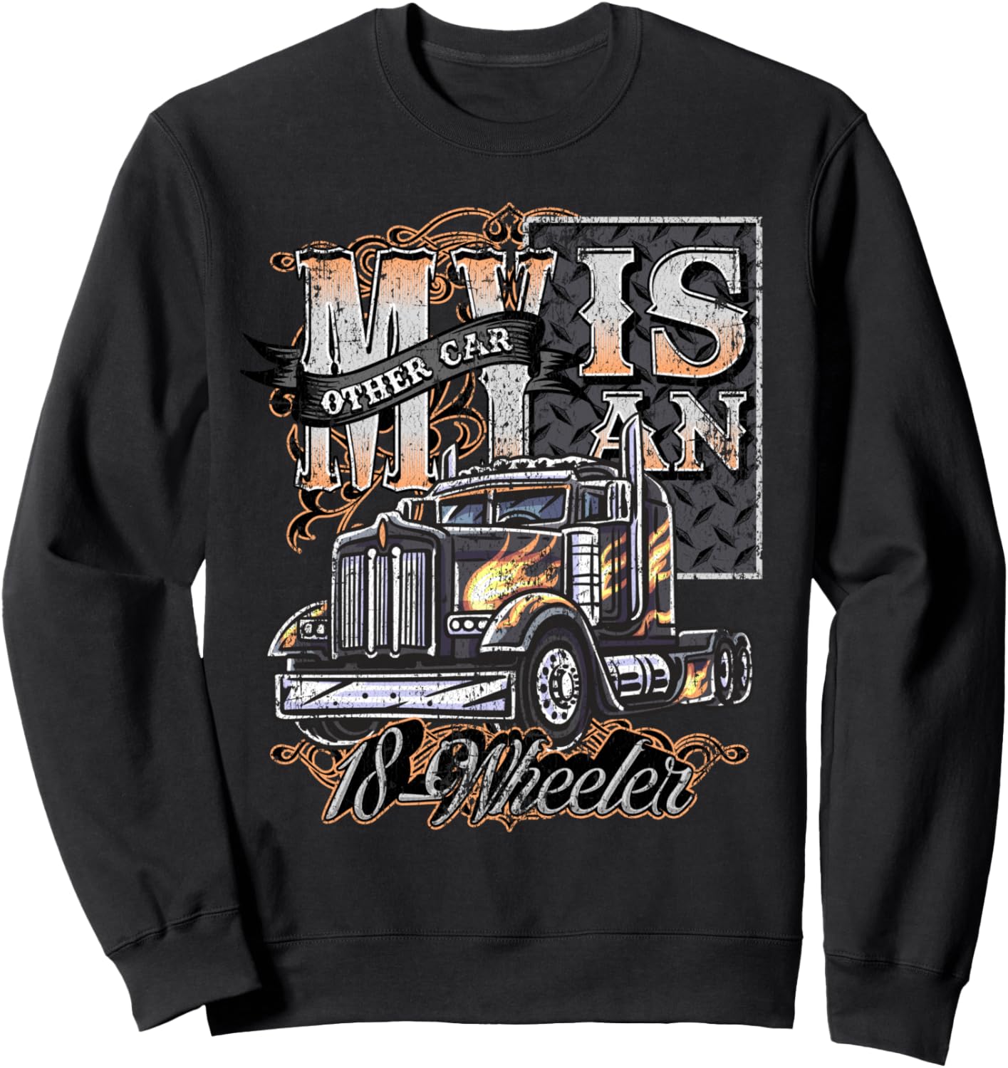 Моя вторая машина - это водитель 18-колесного грузовика. Забавная шуточная толстовка Four1Nine Truckers Official, черный
Моя вторая машина - это водитель 18-колесного грузовика. Забавная шуточная толстовка Four1Nine Truckers Official, черный