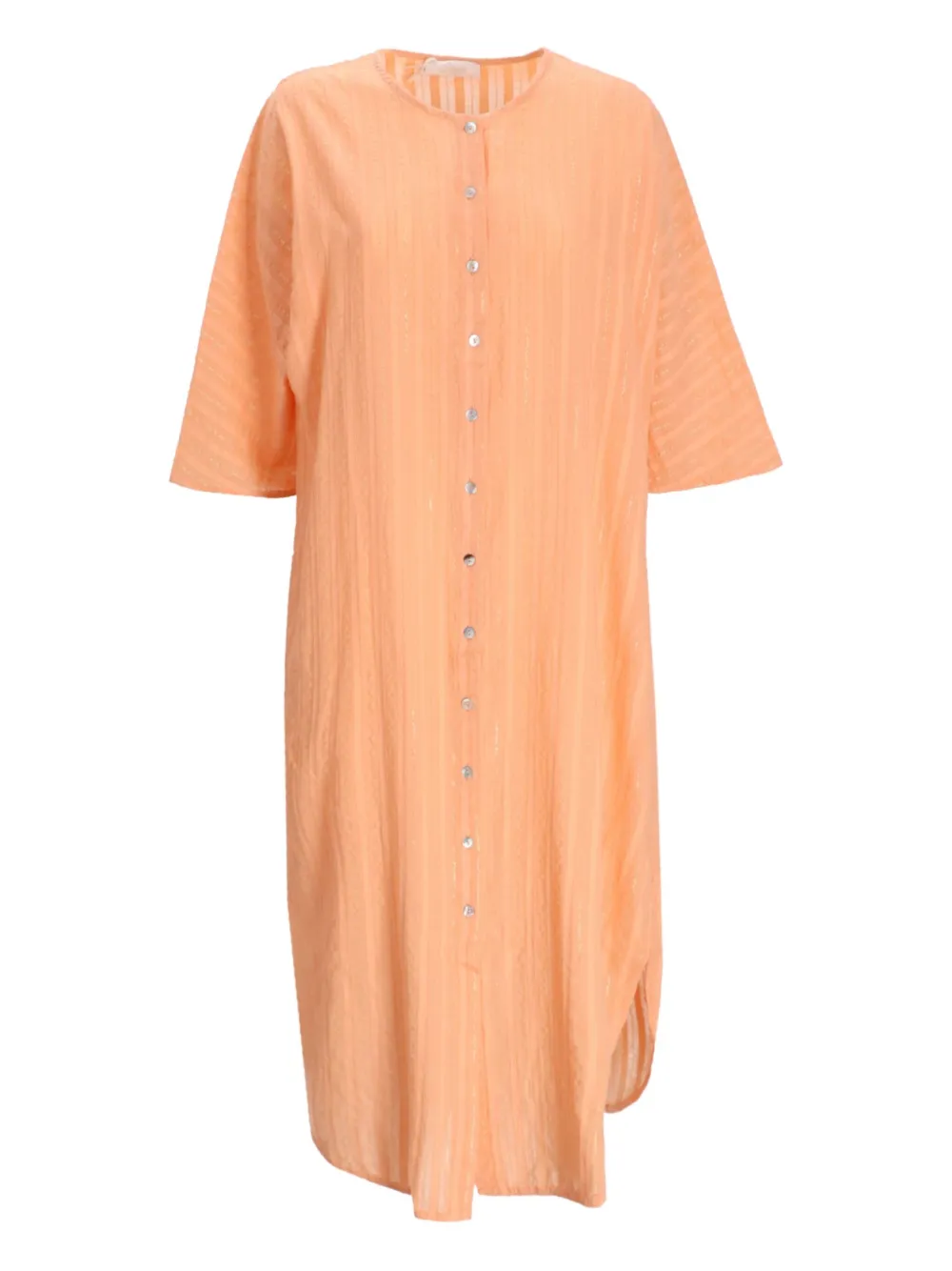 Платье миди в полоску с эффектом металлик Devotion, оранжевый
Платье миди в полоску с эффектом металлик Devotion, оранжевый