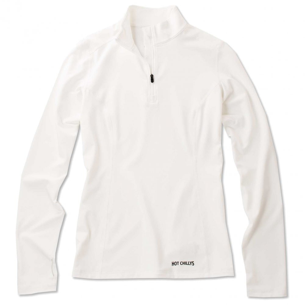 Термофутболка Hot Chillys Q-Zip Solid Baselayer Top (женская), White
Термофутболка Hot Chillys Q-Zip Solid Baselayer Top (женская), White
