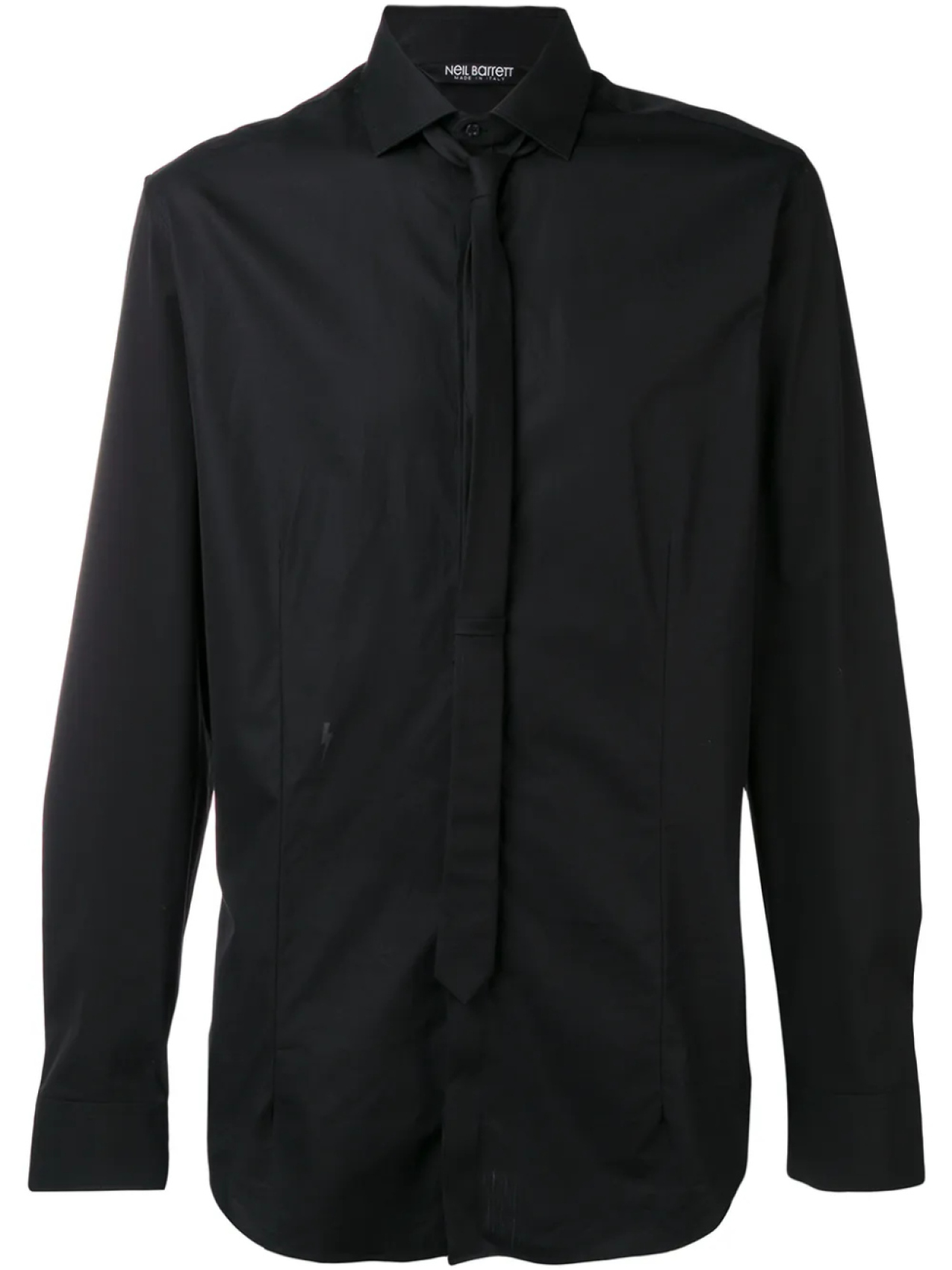 Строгая рубашка с галстуком Neil Barrett, черный
Строгая рубашка с галстуком Neil Barrett, черный