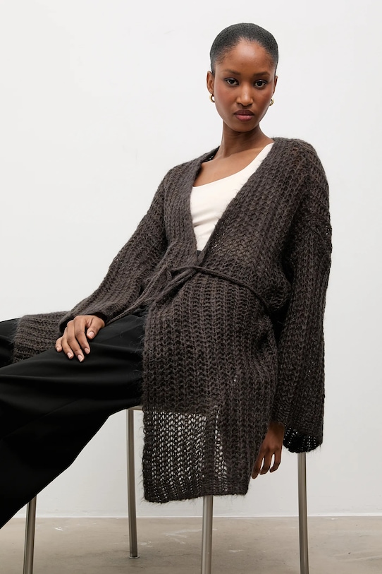 Кардиган с шерстью Answear.Lab, коричневый
Кардиган с шерстью Answear.Lab, коричневый