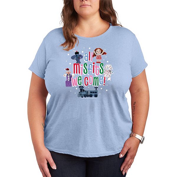 Футболка Plus size с принтом "Rudolph the Red-Nosed Reindeer" Licensed Character, Heather Chambray Blue
Футболка Plus size с принтом "Rudolph the Red-Nosed Reindeer" Licensed Character, Heather Chambray Blue