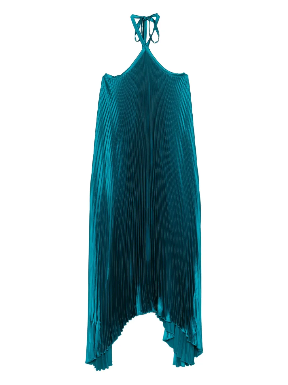 Платье Deesse с плиссировкой и халтернеем L'IDÉE, синий
Платье Deesse с плиссировкой и халтернеем L'IDÉE, синий