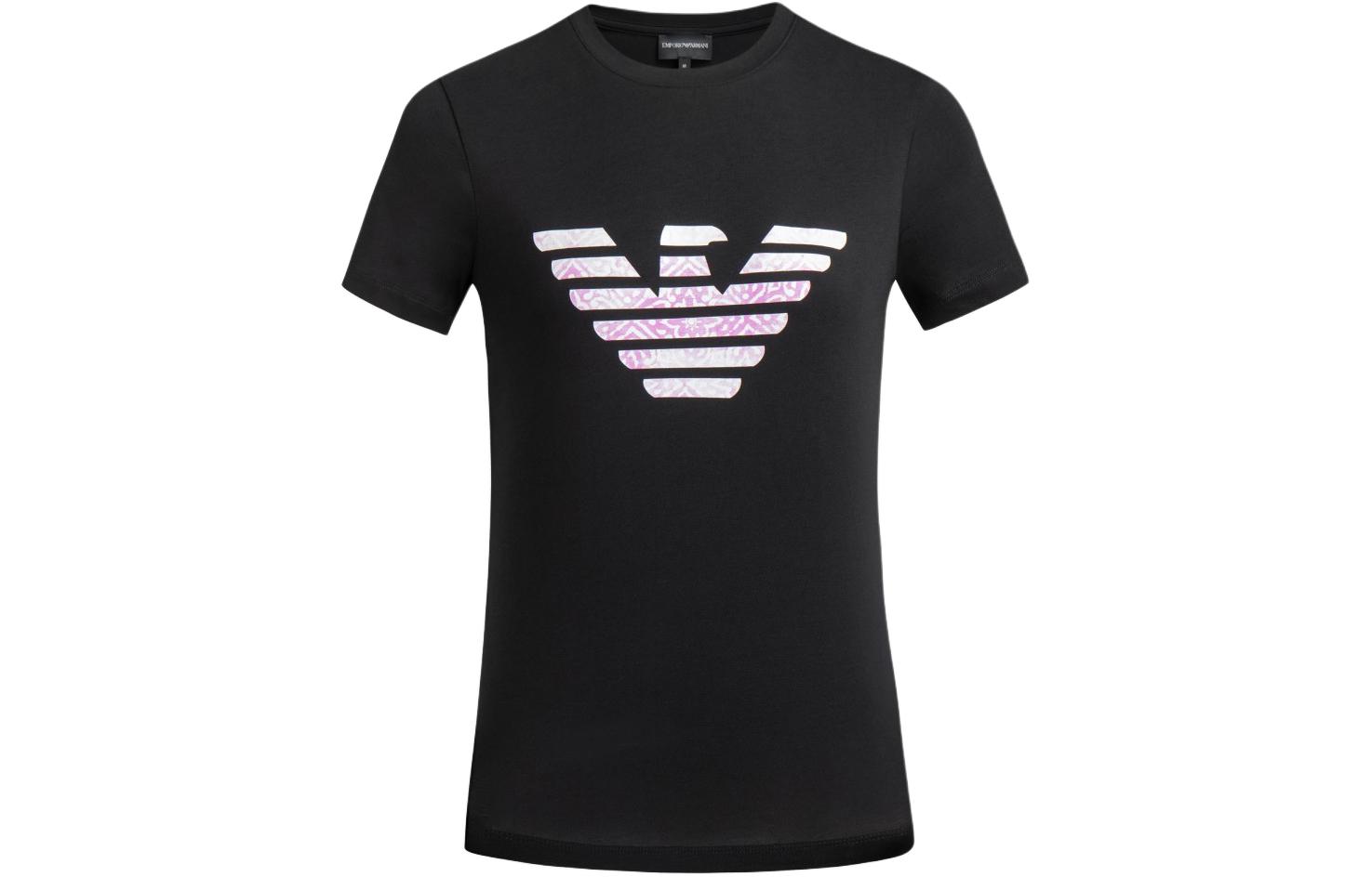 EMPORIO ARMANI Футболка женская черная SS24 Regular
EMPORIO ARMANI Футболка женская черная SS24 Regular