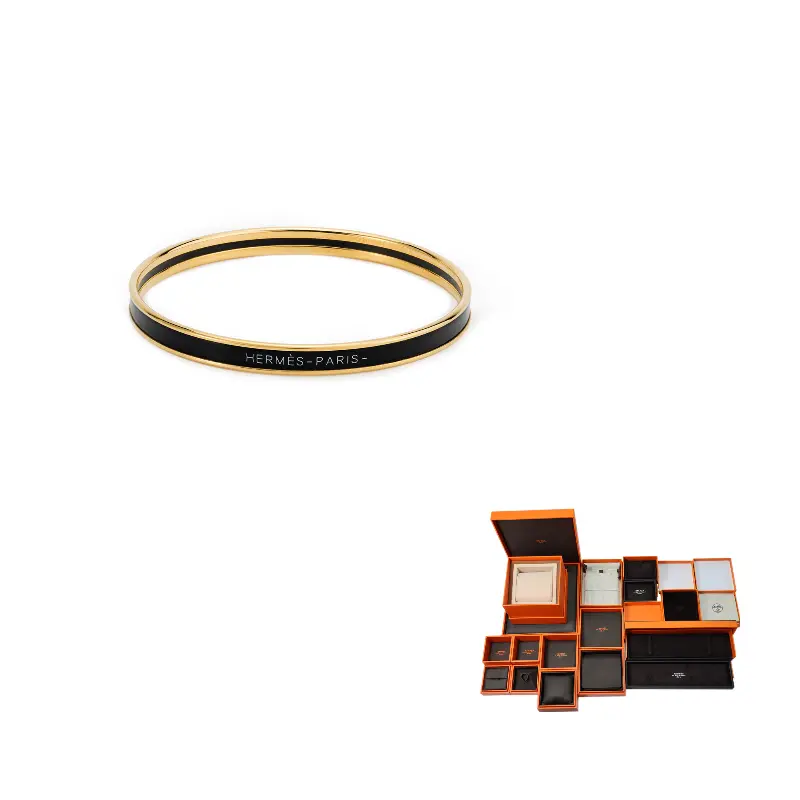 Эмалевые браслеты унисекс HERMES, черный
Эмалевые браслеты унисекс HERMES, черный