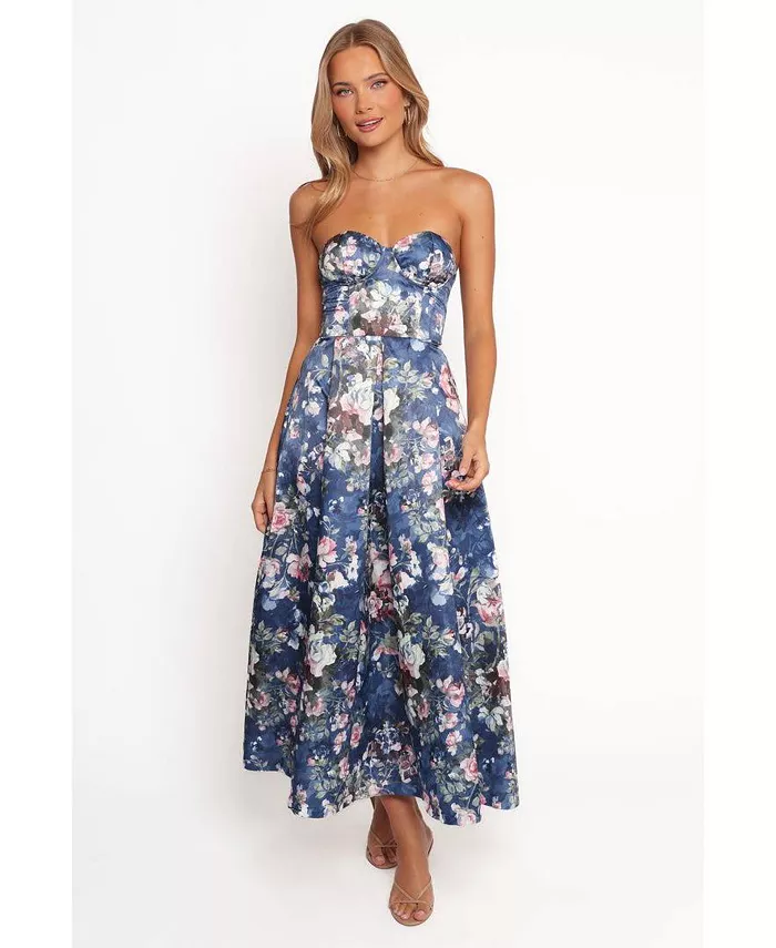 Женское платье миди Darina без бретелей Petal and Pup, синий
Женское платье миди Darina без бретелей Petal and Pup, синий