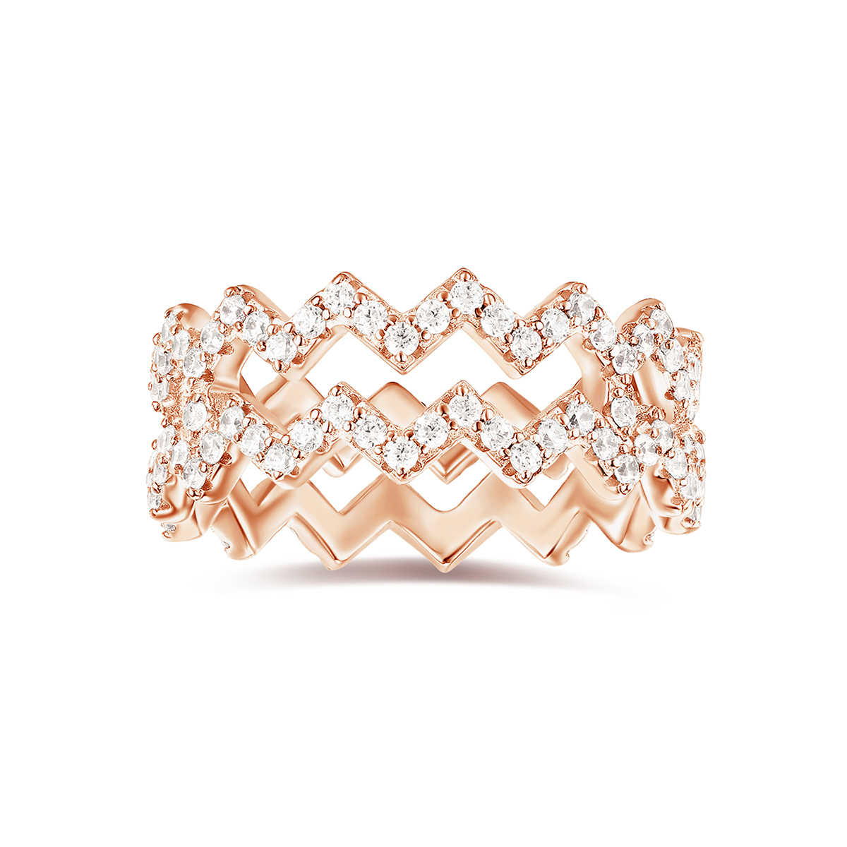 Apm Monaco Кольцо с покрытием 18K Gold, Women's Rose Gold
Apm Monaco Кольцо с покрытием 18K Gold, Women's Rose Gold
