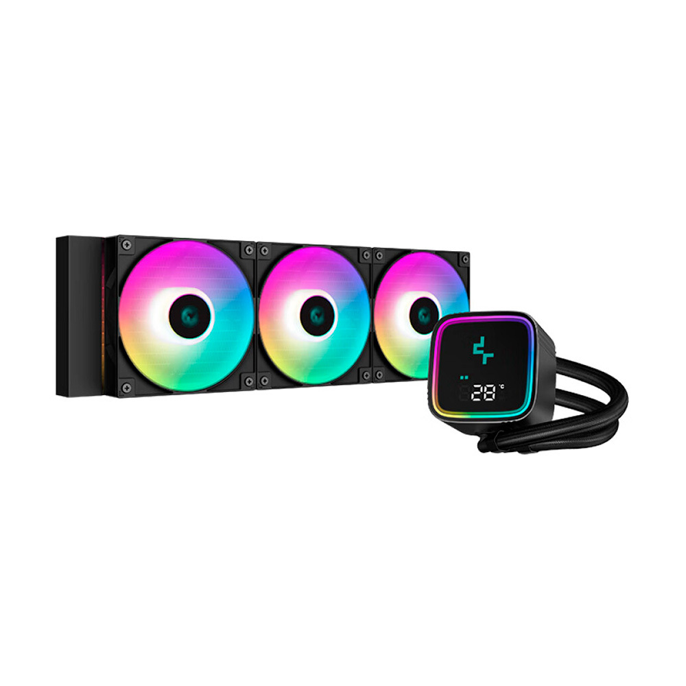 Система водяного охлаждения DeepCool LS720 SE DIGITAL, чёрный
Система водяного охлаждения DeepCool LS720 SE DIGITAL, чёрный