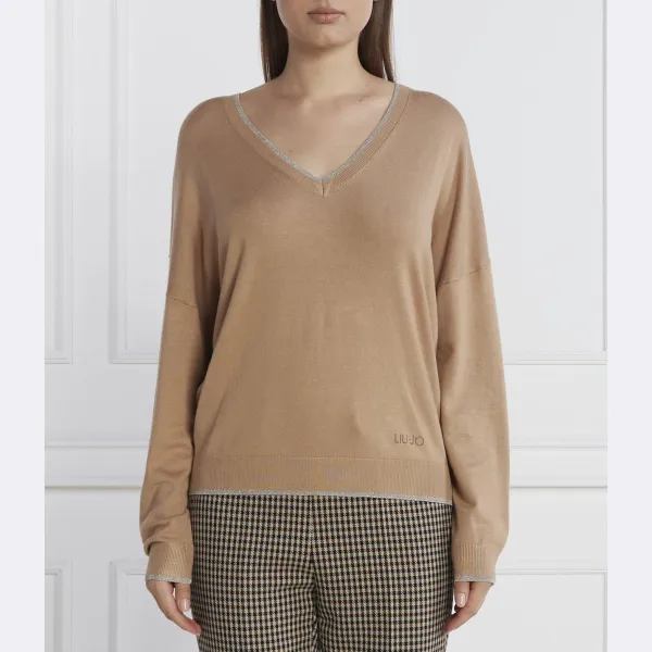 Свитер обычного кроя Liu Jo, коричневый
Свитер обычного кроя Liu Jo, коричневый